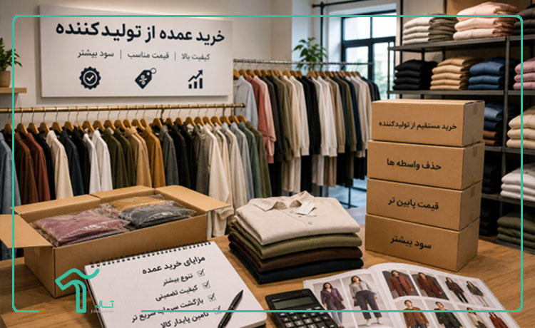 خرید عمده از تولیدکننده برای راه اندازی بوتیک