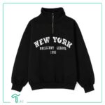 دورس اسپرت نیم زیپ NewYork تو کرکی استایل باکسی کد 891