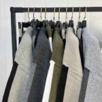 ست بلوز شلوار بافت بغل خط کد 1