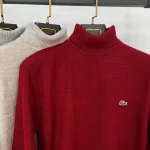 بلوز بافت اسپرت Lacoste یقه اسکی کد 9229