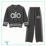 ست بلوز شلوار بافت alo کد 9287