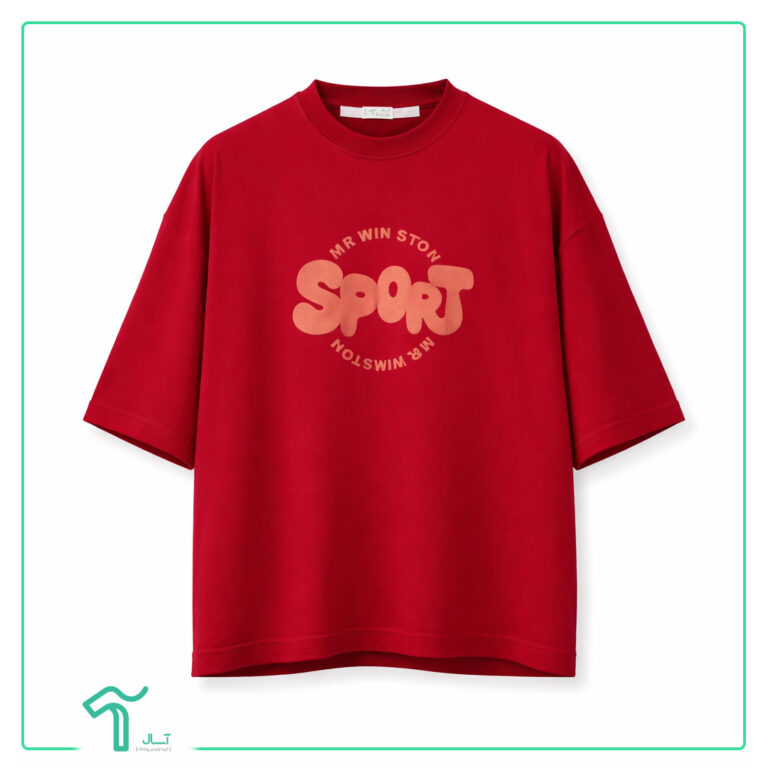 تیشرت باکسی Sport پفکی کد 1058