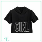 کراپ کلاهدار Girl سوپر پنبه کد 1080