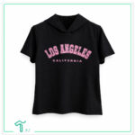 تیشرت کلاهدار Los Angeles کد 1084