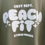 تیشرت باکسی Peach Fit کد 1059
