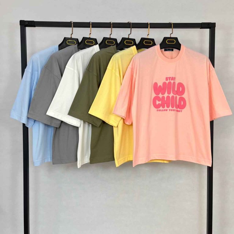 تیشرت باکسی Wild Child کد 1144
