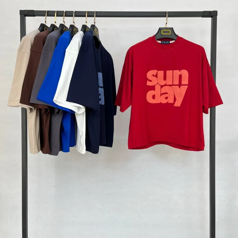 تیشرت باکسی sunday کد 1158